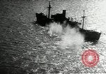 Image of US Navy aircraft attack tokyo bay shipping Tokyo Japan, 1945, second 31 stock footage video 65675027695