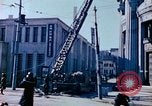 Immagine di Vigili del fuoco giapponese Tokyo Giappone, 1945, secondo 29 filmato di repertorio 65675027717