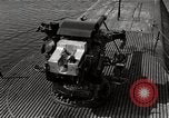 Image of five inch twenty five caliber gun firing after sub surfaces United States USA, 1945, second 1 stock footage video 65675027732