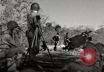 Standbild United States Marine Artillerie feuern Batterie europäische Theater, 1945, aus Sekunde 32 historischem Filmmaterial Videoclip 65675027738
