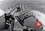 Image of 16 inches gun turrets Pacific Theater, 1943, second 9 stock footage video 65675027739