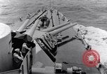 Image of 16 inches gun turrets Pacific Theater, 1943, second 10 stock footage video 65675027739