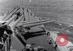 Image of 16 inches gun turrets Pacific Theater, 1943, second 14 stock footage video 65675027739