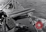 Image of 16 inches gun turrets Pacific Theater, 1943, second 25 stock footage video 65675027739