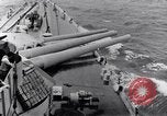 Image of 16 inches gun turrets Pacific Theater, 1943, second 27 stock footage video 65675027739