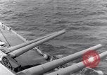 Image of 16 inches gun turrets Pacific Theater, 1943, second 33 stock footage video 65675027739