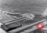 Image of 16 inches gun turrets Pacific Theater, 1943, second 34 stock footage video 65675027739