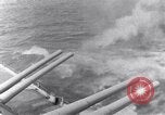 Image of 16 inches gun turrets Pacific Theater, 1943, second 35 stock footage video 65675027739