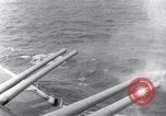 Image of 16 inches gun turrets Pacific Theater, 1943, second 36 stock footage video 65675027739