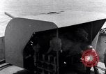 Image of US Battleships firing 5 inch and 16 inch guns Pacific Theater, 1943, second 5 stock footage video 65675027742