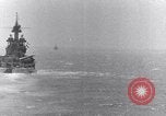 Image of US Battleships firing 5 inch and 16 inch guns Pacific Theater, 1943, second 10 stock footage video 65675027742