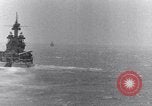 Image of US Battleships firing 5 inch and 16 inch guns Pacific Theater, 1943, second 11 stock footage video 65675027742