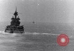 Image of US Battleships firing 5 inch and 16 inch guns Pacific Theater, 1943, second 12 stock footage video 65675027742