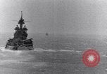 Image of US Battleships firing 5 inch and 16 inch guns Pacific Theater, 1943, second 13 stock footage video 65675027742