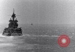 Image of US Battleships firing 5 inch and 16 inch guns Pacific Theater, 1943, second 15 stock footage video 65675027742