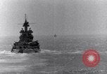 Image of US Battleships firing 5 inch and 16 inch guns Pacific Theater, 1943, second 22 stock footage video 65675027742