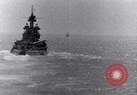 Image of US Battleships firing 5 inch and 16 inch guns Pacific Theater, 1943, second 26 stock footage video 65675027742