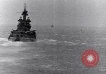 Image of US Battleships firing 5 inch and 16 inch guns Pacific Theater, 1943, second 27 stock footage video 65675027742