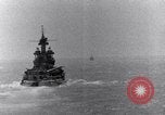 Image of US Battleships firing 5 inch and 16 inch guns Pacific Theater, 1943, second 34 stock footage video 65675027742