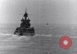 Image of US Battleships firing 5 inch and 16 inch guns Pacific Theater, 1943, second 39 stock footage video 65675027742