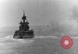 Image of US Battleships firing 5 inch and 16 inch guns Pacific Theater, 1943, second 43 stock footage video 65675027742