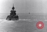Image of US Battleships firing 5 inch and 16 inch guns Pacific Theater, 1943, second 50 stock footage video 65675027742