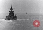 Image of US Battleships firing 5 inch and 16 inch guns Pacific Theater, 1943, second 53 stock footage video 65675027742