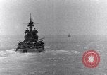 Image of US Battleships firing 5 inch and 16 inch guns Pacific Theater, 1943, second 57 stock footage video 65675027742