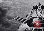 Immagine di Il cannone navale Okinawa isole Ryukyu, 1945, secondo 37 filmato di repertorio 65675027748