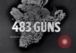 Image of Naval gunfire Okinawa Ryukyu Islands, 1945, second 12 stock footage video 65675027750