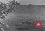 Image of Naval gunfire Okinawa Ryukyu Islands, 1945, second 32 stock footage video 65675027750