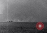 Image of US Naval gunfire supporting ground troops Okinawa Ryukyu Islands, 1945, second 33 stock footage video 65675027751