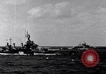 Image of US Naval gunfire supporting ground troops Okinawa Ryukyu Islands, 1945, second 52 stock footage video 65675027751