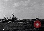 Image of US Naval gunfire supporting ground troops Okinawa Ryukyu Islands, 1945, second 53 stock footage video 65675027751