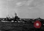 Image of US Naval gunfire supporting ground troops Okinawa Ryukyu Islands, 1945, second 55 stock footage video 65675027751