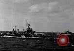 Image of US Naval gunfire supporting ground troops Okinawa Ryukyu Islands, 1945, second 56 stock footage video 65675027751