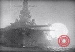 Image of Naval gunfire Okinawa Ryukyu Islands, 1945, second 30 stock footage video 65675027752