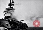 Image of Naval gunfire Okinawa Ryukyu Islands, 1945, second 41 stock footage video 65675027752