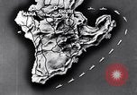 Image of Naval gunfire Okinawa Ryukyu Islands, 1945, second 13 stock footage video 65675027753
