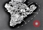 Image of Naval gunfire Okinawa Ryukyu Islands, 1945, second 14 stock footage video 65675027753