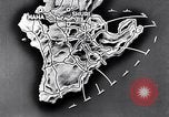 Image of Naval gunfire Okinawa Ryukyu Islands, 1945, second 15 stock footage video 65675027753