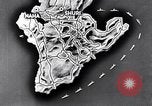 Image of Naval gunfire Okinawa Ryukyu Islands, 1945, second 16 stock footage video 65675027753