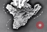 Image of Naval gunfire Okinawa Ryukyu Islands, 1945, second 27 stock footage video 65675027753