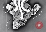 Image of Naval gunfire Okinawa Ryukyu Islands, 1945, second 32 stock footage video 65675027753