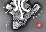 Image of Naval gunfire Okinawa Ryukyu Islands, 1945, second 38 stock footage video 65675027753