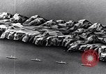 Image of Naval gunfire Okinawa Ryukyu Islands, 1945, second 42 stock footage video 65675027753