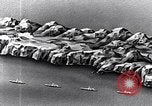Image of Naval gunfire Okinawa Ryukyu Islands, 1945, second 47 stock footage video 65675027753