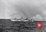 Image of Naval gunfire Okinawa Ryukyu Islands, 1945, second 54 stock footage video 65675027753