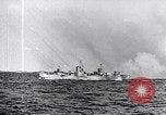 Image of Naval gunfire Okinawa Ryukyu Islands, 1945, second 55 stock footage video 65675027753