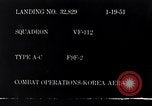 Standbild F9F Flugzeugabsturz Korea, 1951, aus Sekunde 1 historischem Filmmaterial Videoclip 65675027756